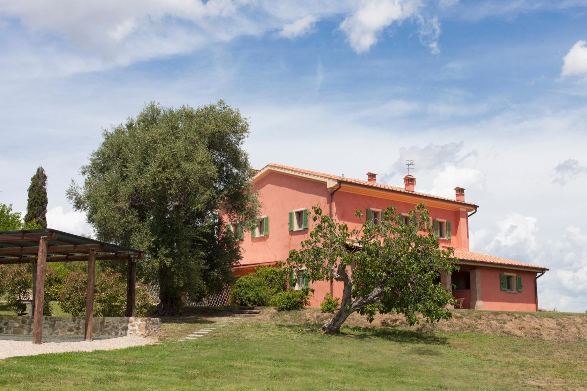 Agriturismo Bio Podere Doganelle Giuncarico Екстериор снимка